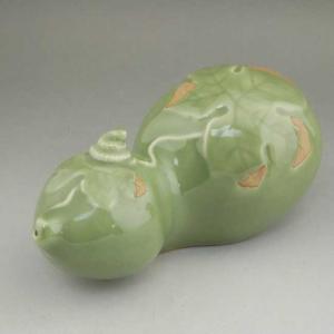 京焼 清水焼 青磁干支戌置物 松斎 : 松韻堂 Yahoo!店 - 通販 - Yahoo