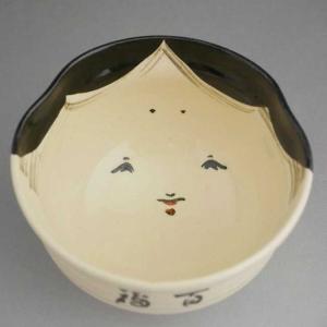 京焼 清水焼 お福 抹茶茶碗(百福）与し三 : 松韻堂 Yahoo!店 - 通販