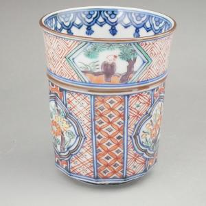 京焼 清水焼 赤絵古紋湯呑 昭阿弥 小単品 : 松韻堂 Yahoo!店 - 通販