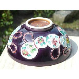 京焼 清水焼 菊彫祥瑞ご飯茶碗 壹楽 大 : 松韻堂 Yahoo!店 - 通販