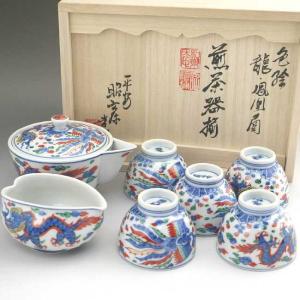 京焼 清水焼 黄交趾宝尽し煎茶器揃 昭阿弥 : 松韻堂 Yahoo!店 - 通販