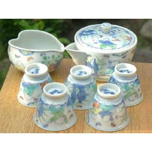 京焼 清水焼 黄交趾宝鳳凰煎茶器揃 昭阿弥 : 松韻堂 Yahoo!店 - 通販