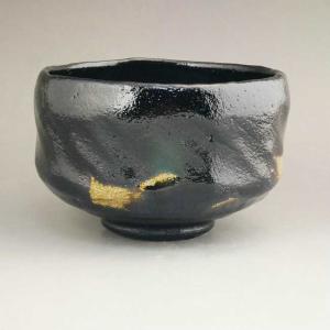 茶道具 黒楽茶碗 抹茶茶碗 佐々木松楽作 : お茶道具の駒屋 - 通販