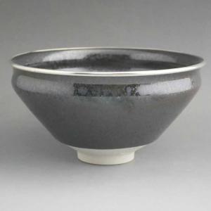 京焼 清水焼 黒塗花丸紋抹茶茶碗 与山 : 松韻堂 Yahoo!店 - 通販