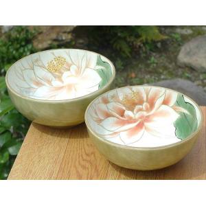 京焼 清水焼 染赤桜詰夫婦茶碗 紫峰 : 松韻堂 Yahoo!店 - 通販 - Yahoo