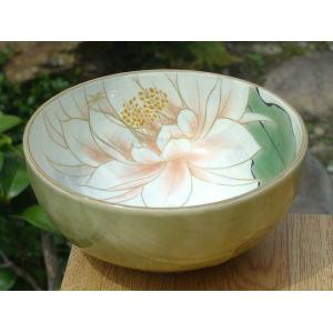 京焼 清水焼 陶あん 色絵付け 玉湯呑（白地×八重桜) : 陶あんYahoo!店