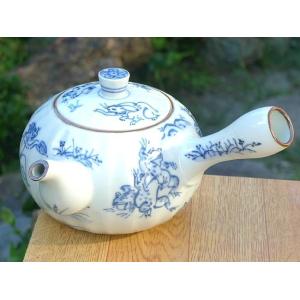 京焼 清水焼 高山寺鳥獣戯画石瓶 貞雲 : 松韻堂 Yahoo!店 - 通販