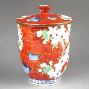 京焼 清水焼 色彩牡丹夫婦湯呑 蓋付 : 松韻堂 Yahoo!店 - 通販 - Yahoo