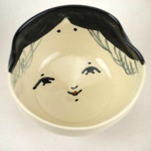京陶器竹虎堂　百福 茶碗 おたふく絵 京焼 清水焼 お福抹茶茶碗(百福） 香祥 : 松韻堂 Yahoo!店 - 通販