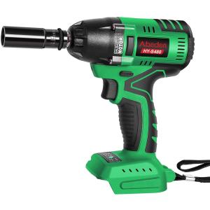 充電式 インパクトレンチ HY-S480 マキタ 18v バッテリー専用 コードレスインパクトレンチ 400N・m 3200r/min 【本体のみ】Mrupoo