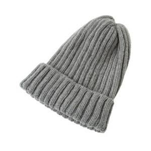 SHOKAY（ショーケイ)リブド・ハット(グレイ、ヤク100％)