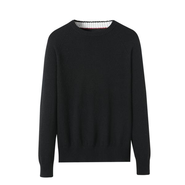 SHOKAY（ショーケイ) シャンバラ・クルーネック(ブラック、ヤク100％)