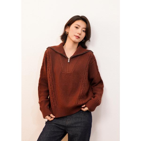 SHOKAY（ショーケイ) グラスランド・ウィメンズ・ラベルフローラル・プルオーバー（レッドブラウン...