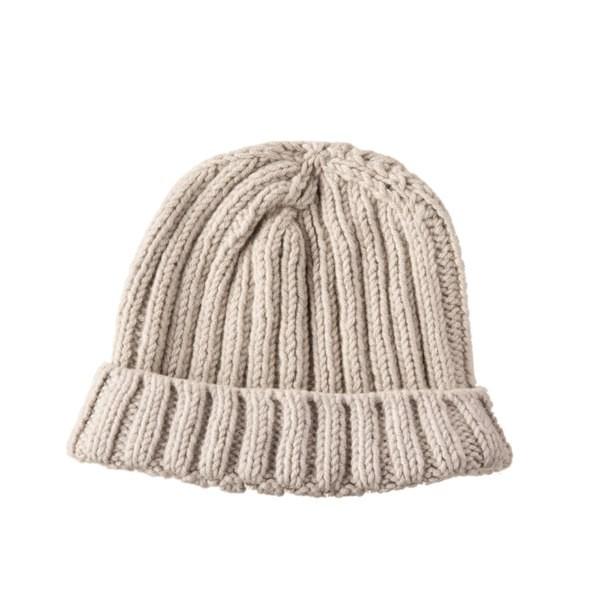 SHOKAY(ショーケイ）リブド・ハット（子供用・ライトグレイ））