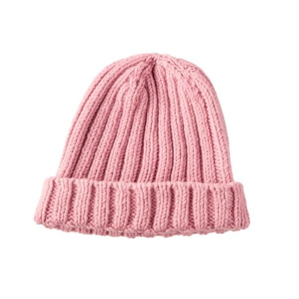 SHOKAY(ショーケイ）リブド・ハット（子供用・スモーキーピンク）