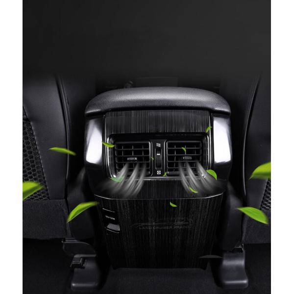 トヨタ ランクル/ランドクルーザー プラド 150系 内装　センターエアコンガーニッシ カバーメッキ...
