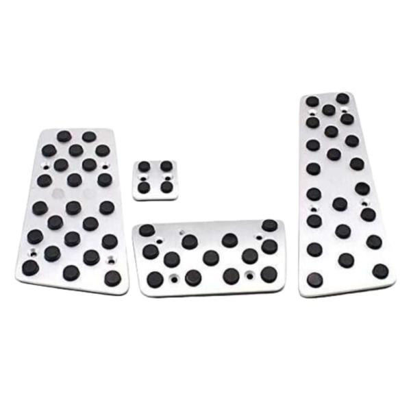 マークX アルミペダルカバー 4点セット GRX 130 135 120汎用 滑り止めラバー付き A...