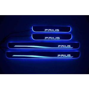 プリウス 50系 前期：純正 スカッフプレート（ステンレス）(廃盤 残り