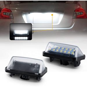 Valenti LEDライセンスランプ TYPE 1 　アルファード30 後期 ヴァレンティ（VALENTI） LEDライセンスランプ 純正交換タイプ
