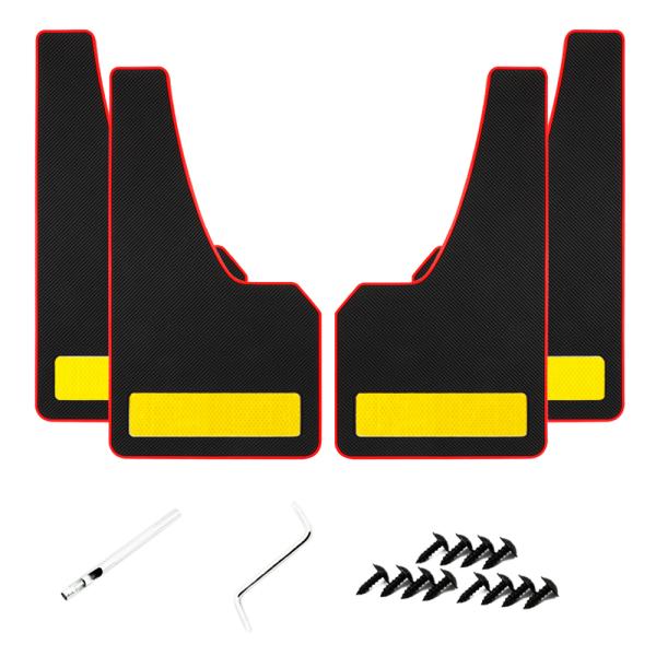 新型 HILUX GUN125 ハイラックス　X/Z 後期用 　マッドガード 汎用 泥除け4枚セット...