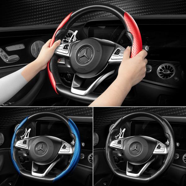 E-POWER ノートE12/E13　日産用ハンドルカバー　車用ステアリング カバー 本革パーツ  ...