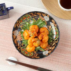 中皿 19cm 万寿菊 和食器 おしゃれ おも...の詳細画像1