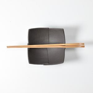 小鉢 11cm スジ入市松 炭化土 食器 和食...の詳細画像2