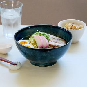さぬき丼ぶり 18.5cm 窯変紺どんぶり 丼...の詳細画像1