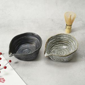 茶道具 抹茶茶碗 片口茶碗 朝鮮唐津又は三島 中村与平作 茶道 : 茶道具