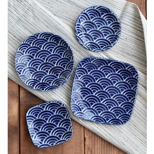 角皿 14cm 瑠璃和もよう 和食器 取り皿 ...の詳細画像5