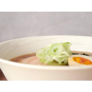 ラーメンどんぶり 19cm 渦刷毛目 クリーム...の詳細画像5