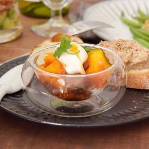 デザート・アミューズカップ　ダブルウォール　二重構造　耐熱ガラス小鉢 小付 サラダボウル サラダカップ ガラスカップ デザートカップ ヨーグルトカップ