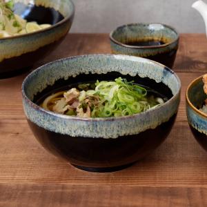在庫品》波佐見焼 有田焼 太唐草 どんぶり 反丼 LL 丼 鉢(欠品時約1