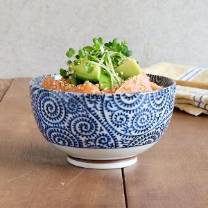 ラーメン鉢 和食器 黒 油滴結晶 石目 6.8寸ラーメン丼 丼ぶり ラーメン