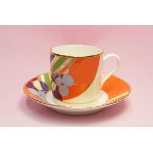 コーヒー碗皿 「マーチバルーンズ・フランク・ロイド・ライト　デザイン　テーブルウェア」(ノリタケ49...