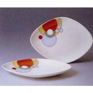 菱形ケーキ皿ペアセット・インペリアル【フランク・ロイド・ライト　デザイン　テーブルウェア】（4614...