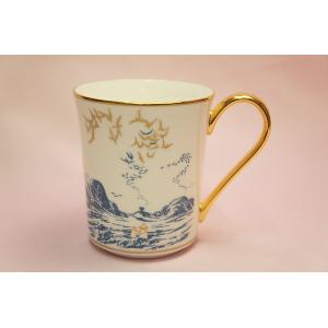ムーミン　「ムーミンパパ海へいく」　マグカップ N-091L/TG93656 ノリタケボーンチャイナ