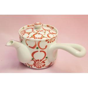 大輪花　軽量急須