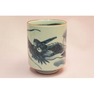 龍絵　特大湯呑み