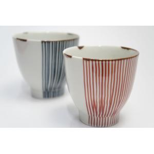 ハーフライン　湯呑み