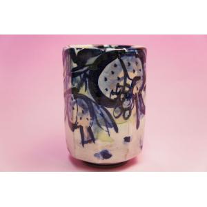 ざくろ　特大湯呑み