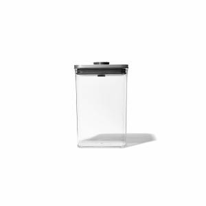 OXO 保存容器 密閉 1.4L ステンレス コーヒー&ティー ポップコンテナ