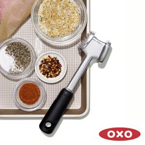 OXO ミートテンダライザー /筋切り お肉を柔らかく ミートソフター 筋切り機 肉筋切り器 肉叩き ミートハンマー｜shokkishibuya