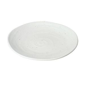 ゆらり粉引き 9寸皿 約27.7cm 和食器 丸皿 大皿 ホワイト系 業務用 ときわ 陶器屋プロ 28-485-178-mi｜shokky
