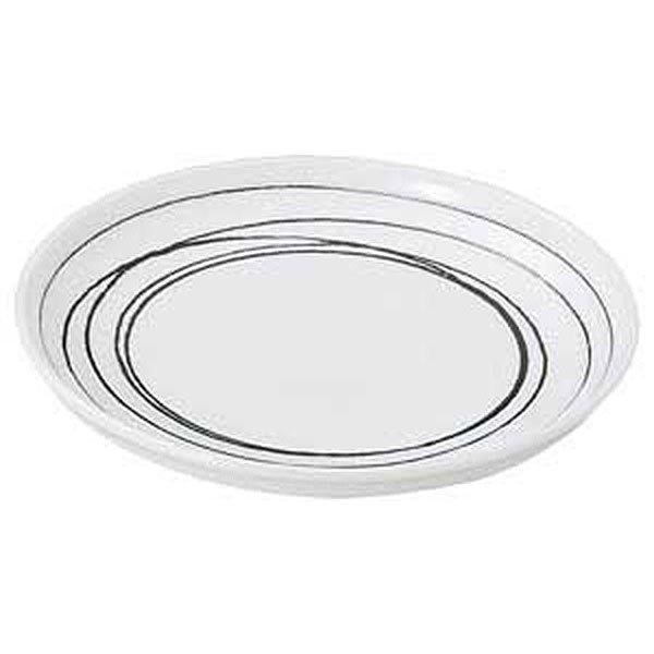 うず潮 丸7.0皿 約22.5cm 和食器 丸皿 中皿 ホワイト系 業務用 ときわ 陶器屋プロ 28...