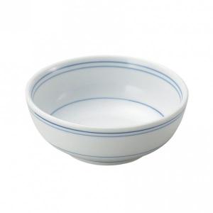 呉須線玉割 小 約9.9cm 和食器 丸鉢 豆鉢 ホワイト系 業務用 ときわ 陶器屋プロ 29-123-249-ka