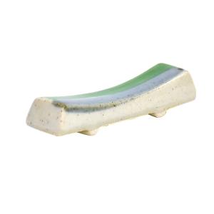グリーン呉須箸置 約6cm 和食器 箸置き グ...の詳細画像2