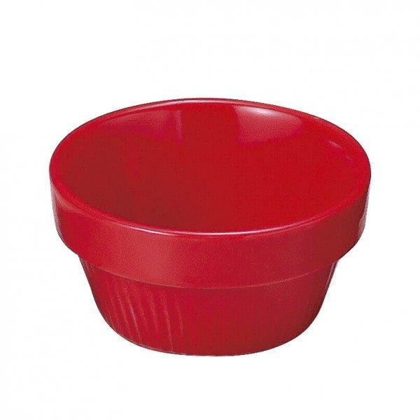 レッド スタックスフレ80 約8.1cm 洋食器 耐熱グラタン・タパス 丸鉢 豆鉢 レッド系 業務用...