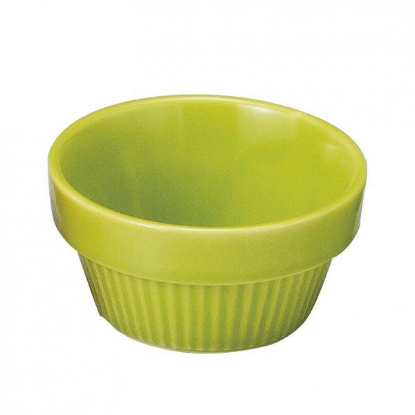 グリーン スタックスフレ80 約8.1cm 洋食器 耐熱グラタン・タパス 丸鉢 豆鉢 グリーン系 業...