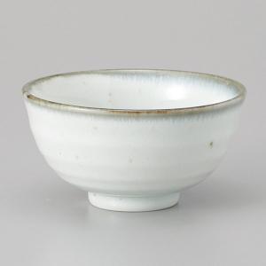 うのふ均窯流し中平 約11.2cm 和食器 茶碗 ホワイト系 日本製 美濃焼 業務用 うつわ探訪｜shokky